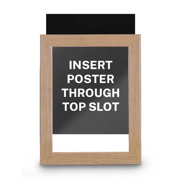 Drop-In Shadowbox, 12"x18", Walnut/Black
